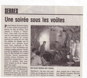Le Dauphiné Libéré 6 8 2004